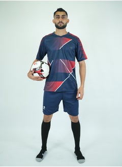 Abitos Men's Football Jersey Set – Lightweight Sportswear for Matches and Training (T-Shirt and Shorts)  - Image 1