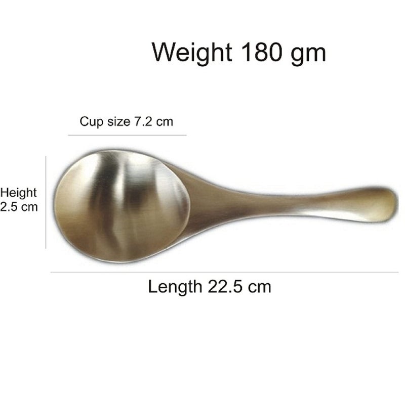 RBHMC BRONZE MASTER مجموعة ملاعق تقديم من هدى م.ف.غ. كونس/برونز 4 قطع 9 إنش - Image 2