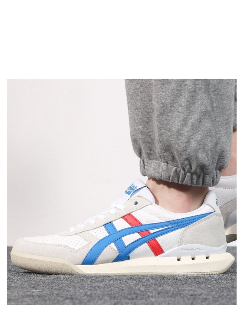 Onitsuka Tiger ULTIMATE 81 EX Casual Athlesiure Colorblock Sneakers White/Blue/Red For Men/Women/Students  - Image 3