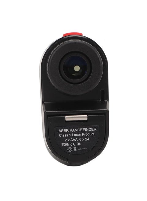 Golf Rangefinder High Accuracy 6.5X Magnification Clear View 656yd Laser Distance Meter with Slope Switch for Hunting Gray