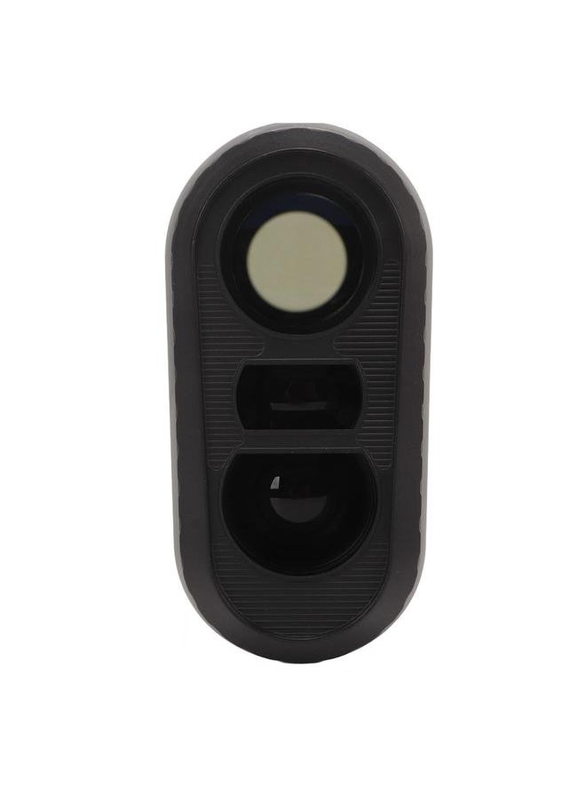 Golf Rangefinder High Accuracy 6.5X Magnification Clear View 656yd Laser Distance Meter with Slope Switch for Hunting Gray