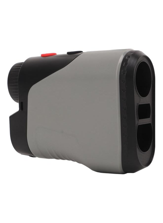 Golf Rangefinder High Accuracy 6.5X Magnification Clear View 656yd Laser Distance Meter with Slope Switch for Hunting Gray