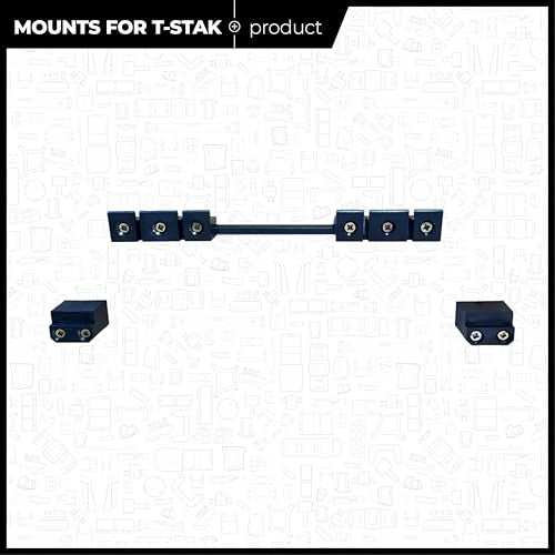 StealthMounts Mounts for DeWalt TSTAK (3 Pack) | Wall Mounting System for DeWalt T-STAK | Mounting Bracket - Image 4