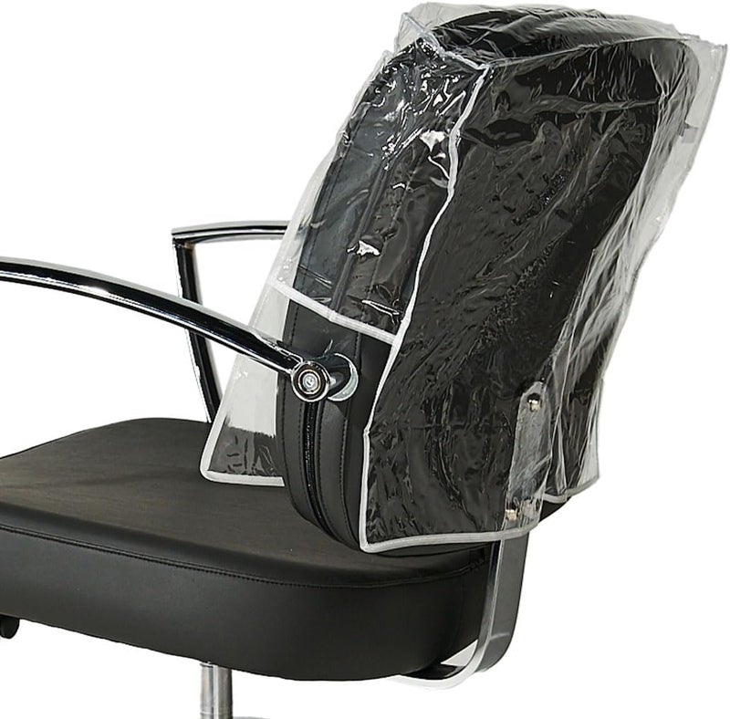 Betty Dain Deluxe Chairback Cover - Clear Vinyl Protection for Salon Chairs - Image 1