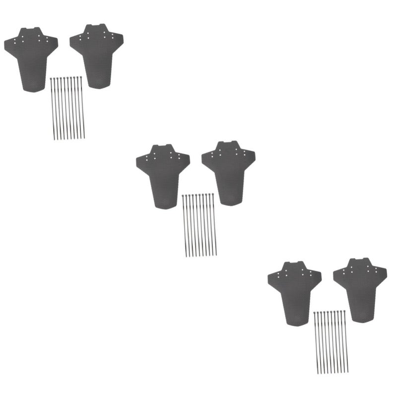 5 Pack Mountain Bike Front Mudguard Downhill Mud Guard for Gravel Bike - Image 2