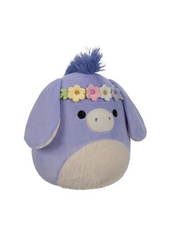 Squishmallows 7.5 inch Milanda the Donkey , Officially Licensed Kellytoy Plush Toy, Colorful Soft Toy, Gift for Kids, Girls & Boys Washable Squishy Stuff Toy Multicolor All Age  - Image 2