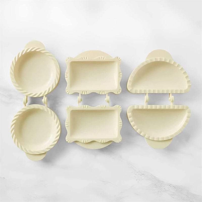 comfrt Set of 3 Classic Mini Hand Pie Pans Molds, Fall Hand Pie Molds, Hallowee Dough Presser Pocket Pie Molds,Perfect for Picnics,Barbecues and Lunch Boxes - Image 4