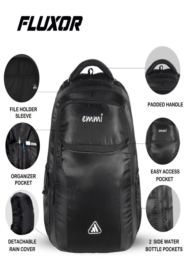 Emmi Fluxor 48 L Backpack | School bag for Boys and Girls | Raincover | Organizer Pockets with 12 Months Warranty - Image 2