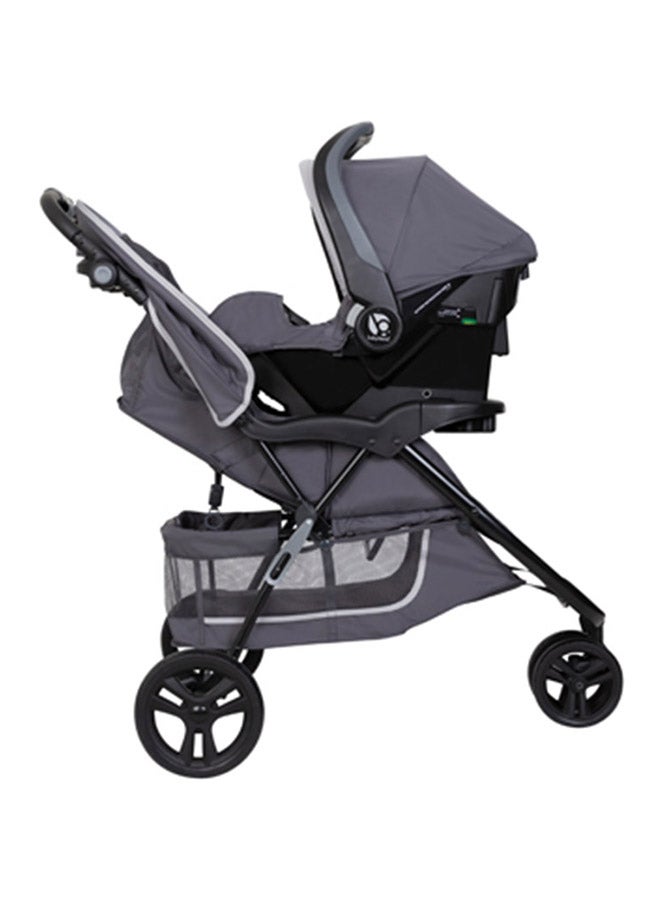 babytrend 2-Piece Travel System Forest Party Set - Grey/Black - Image 2
