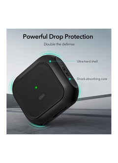 ESR ESR for AirPods 4 Case, Compatible with AirPods 4th Generation Case (2024) (USB-C), Compatible with MagSafe, Drop Protection Cover with Lanyard, Magnetic Lid Lock, Orbit Hybrid Series, Black  - Image 5