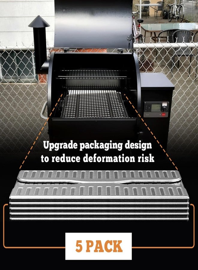 NUPICK BAC507 Grill Drip Tray Liners for Traeger Pro 575, Pro 22 and Elite 22, Grill Accessories for Traeger, Aluminum Disposable Drip Trays,Heat-Resistant Grill Accessory, 22in x 15.5in, 5 Pack - Image 5