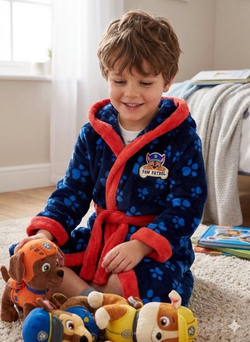 Nickelodeon Paw Patrol paw patrol skye boys  hooded bathrobe   by Kids TV - Image 5