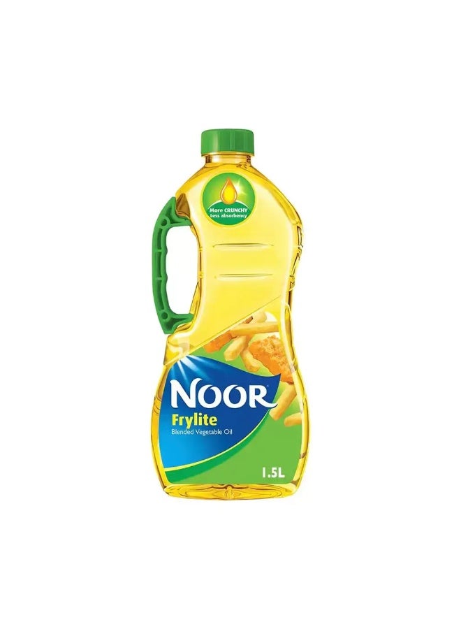 Noor زيت القلي الخفيف الممزوج بالخضروات نور - 1.5 لتر - Image 1