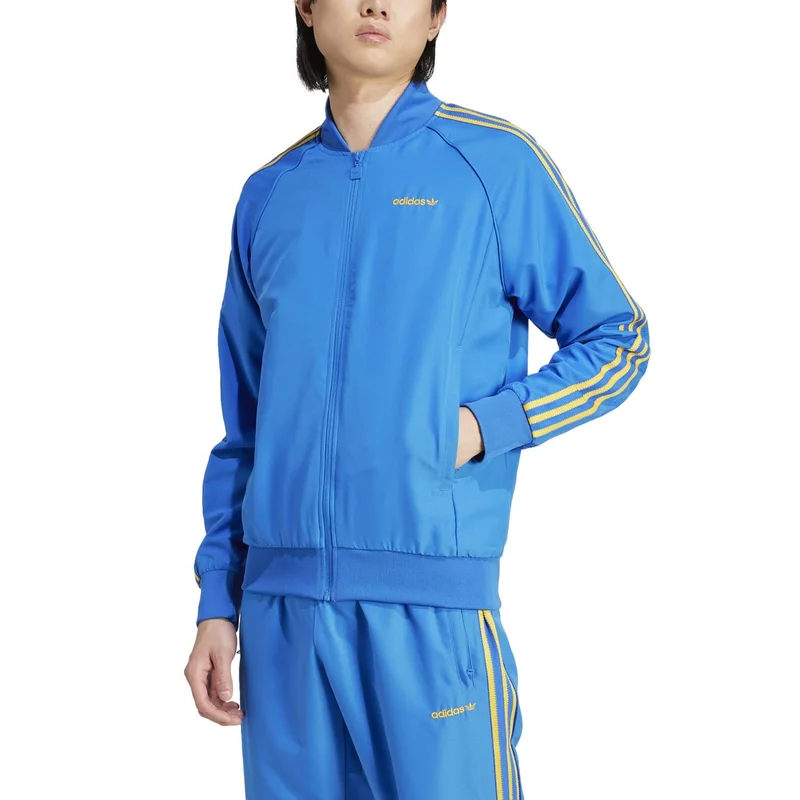 Adidas Originals BLUE SST TT Blue Originals Men TRACK TOPS for Men | Best Price UAE