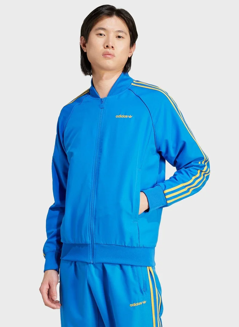 adidas Originals SST TT Blue Originals Men TRACK TOPS
