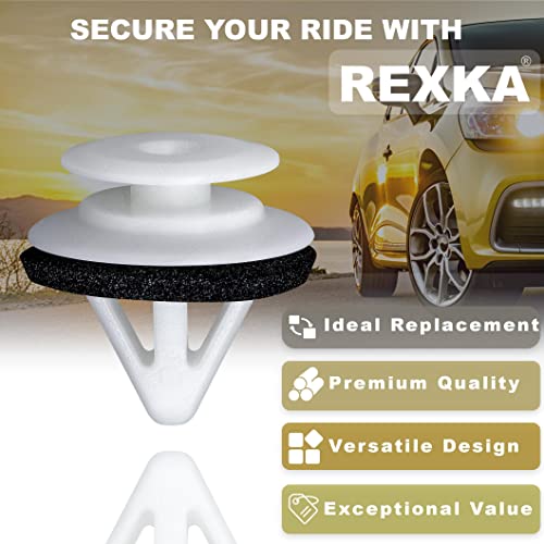 Rexka 30pcs Door Trim Panel Retainer Clips Compatible with Mazda G18K-51-SJ3 CX-7, CX-9, Mazda 2, Mazda 3, Mazda 5, Mazda 6, MazdaSpeed6, Miata, MPV MX-5 Miata, Protege, Protege 5, RX-8 - Image 4