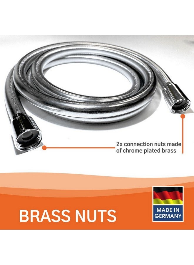 كيستين ماشر راموسي خرطوم دش بي في سي مع موانع تسرب مدمجة فضي 150 سم 5180PK 12 C150.SA - Image 3