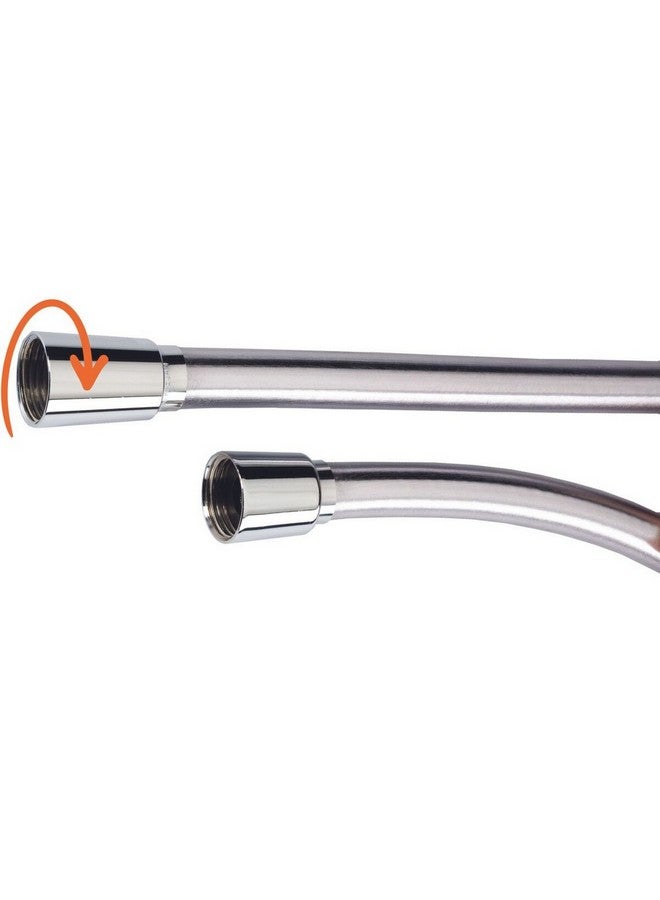 كيستين ماشر راموسي خرطوم دش بي في سي مع موانع تسرب مدمجة فضي 150 سم 5180PK 12 C150.SA - Image 1