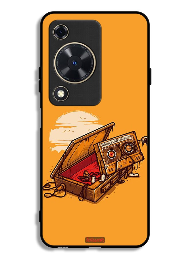 Tolwak Huawei nova Y72 Protective Case Cover Cassette And Tape Art - Image 1