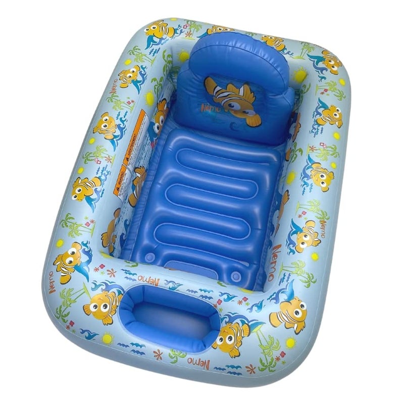 ginsey Disney Finding Nemo Inflatable Tub Baby Bathtub - Image 1