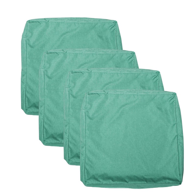 youngseahome youngseahome Patio Seat Cushion CoversWashable Slip Covers ReplacementWaterproof Outdoor Furniture Chair Cushion Pillow Seat Cover for CouchGardenSofaGreen242444 Covers Only 