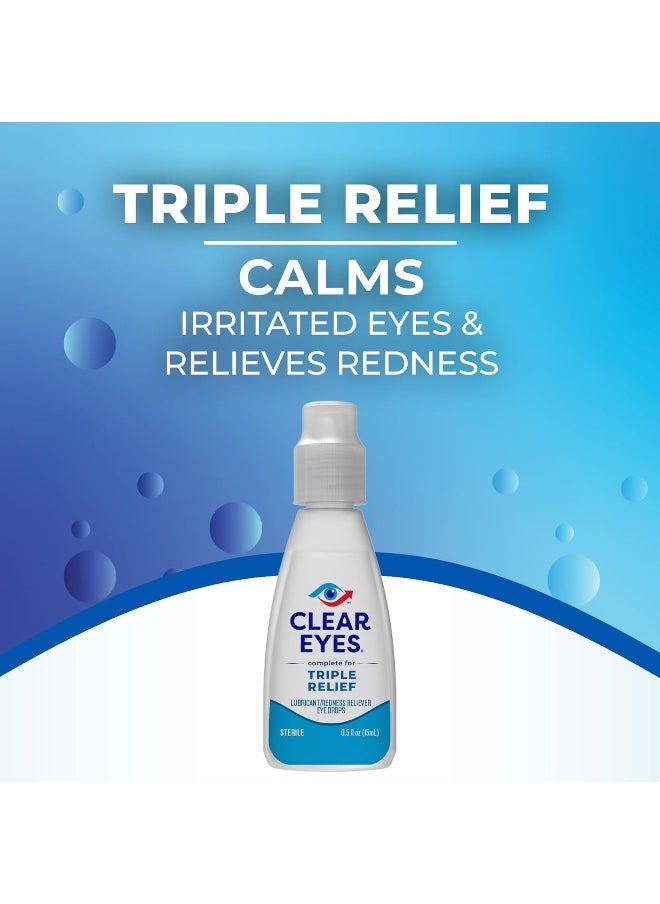 Clear Eyes Clear Eyes Drops Triple Action  - Image 5