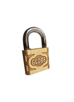 ZEBRA PREMIUM TOOLS Zebra Premium Tools Globe Original Hardened Pure Brass Locks with Free 3 Keys Gold 2 INCH Door Locks  - Image 2