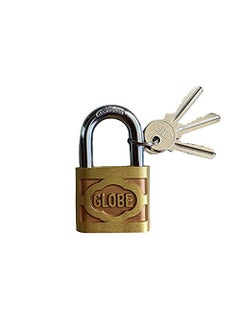 ZEBRA PREMIUM TOOLS Zebra Premium Tools Globe Original Hardened Pure Brass Locks with Free 3 Keys Gold 2 INCH Door Locks  - Image 4