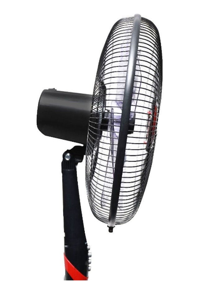 TORNADO - Tornado 18 Inch Stand Fan 4 Blades Black x Red TSF-18XW - Image 1