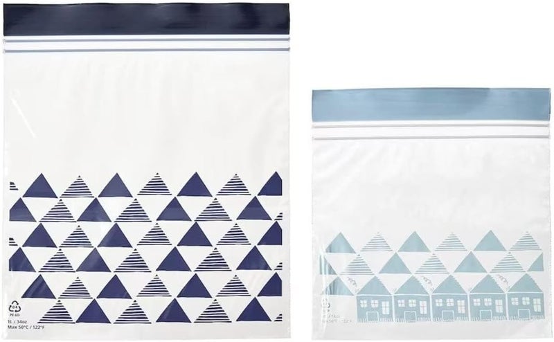 Resealable Bags - 60 Pack - Image 1