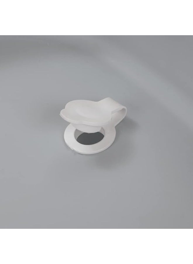 Collapsible Baby Bathtub – Portable & Foldable Design, Compact Storage, for Newborns & Toddlers, Grey & White - Image 1