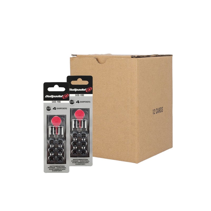 BLISTER (4 PCS) EASE VIBE VIBE ANTIVIBRATOR BULLPADEL 005 BLACK