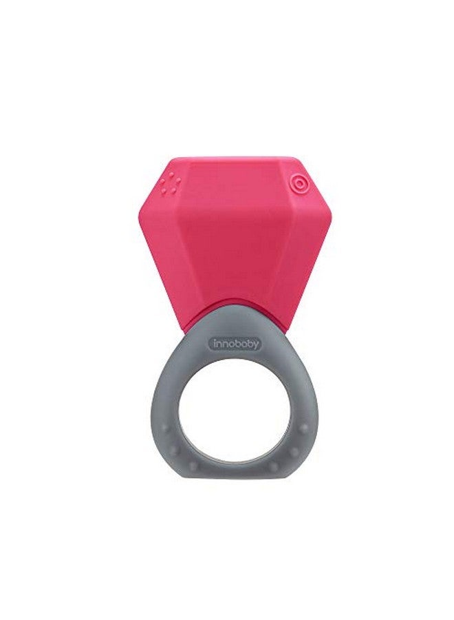 Innobaby Teethin' Smart Birthstone Ring Teether July (Ruby) - Image 1