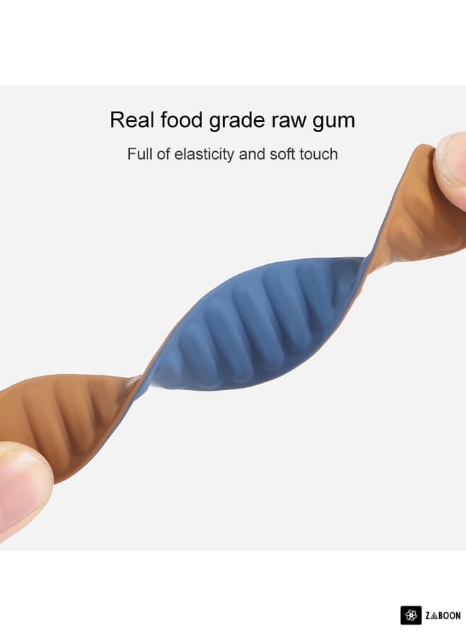 Zaboon Silicone Magnetic  Watch Band For Samsung Galaxy Gear Sport(Dark Blue) - Image 4