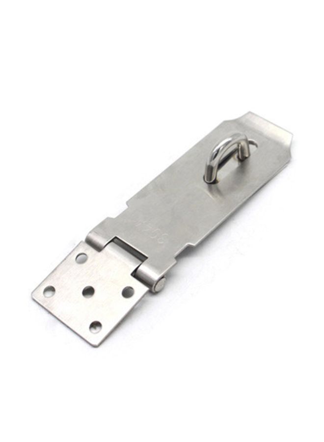 Padlock Stainless Steel Hasp Silver 4inch - Image 2