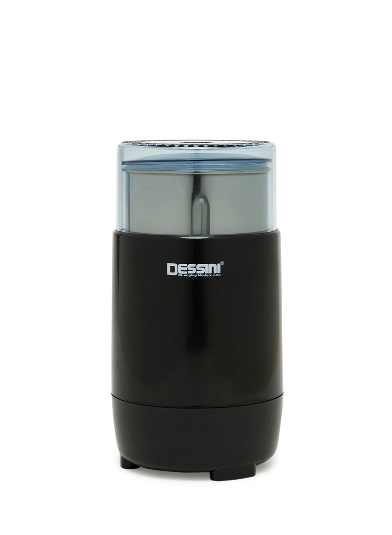 ديسيني مطحنة قهوة 200 W Coffeegrinder1001 أسود/فضي - Image 1