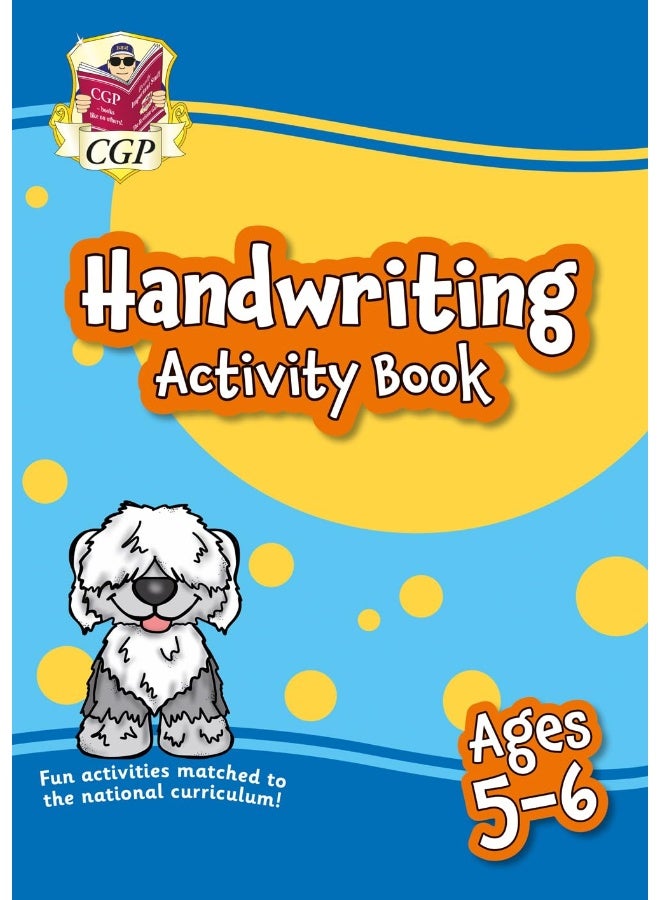 كتاب نشاط الكتابة اليدوية للأعمار من 5-6 سنوات (السنة 1): مثالي للتعلم في المنزل - Image 1