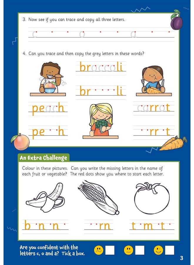 كتاب نشاط الكتابة اليدوية للأعمار من 5-6 سنوات (السنة 1): مثالي للتعلم في المنزل - Image 5