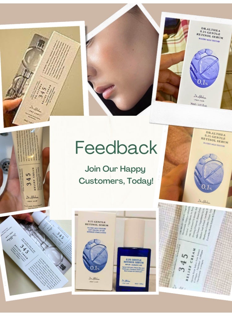 Dr.althea Early Aging, Fine Lines & Sensitive Skin Solution – Dr. Althea 345 Relief Cream + 0.1% Gentle Retinol Serum Anti-Aging & Skin Renewal Set - Image 2