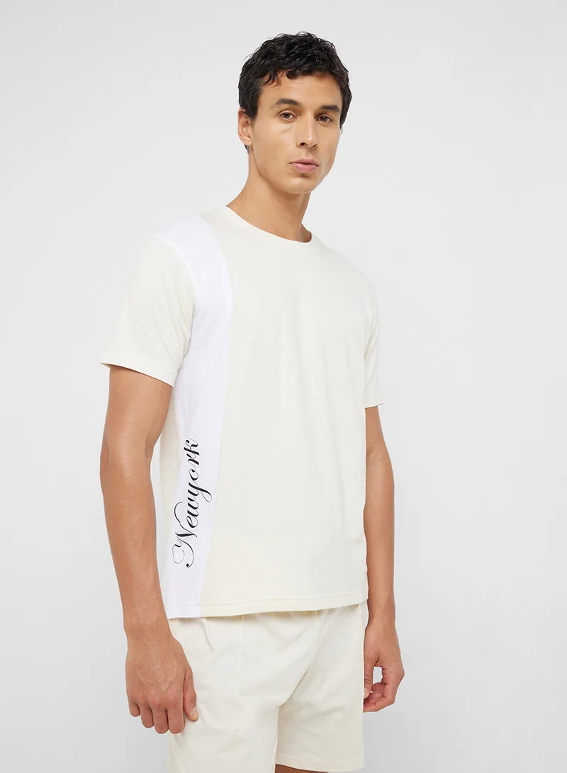 Seventy Five Nightwear T-Shirt & Shorts Set