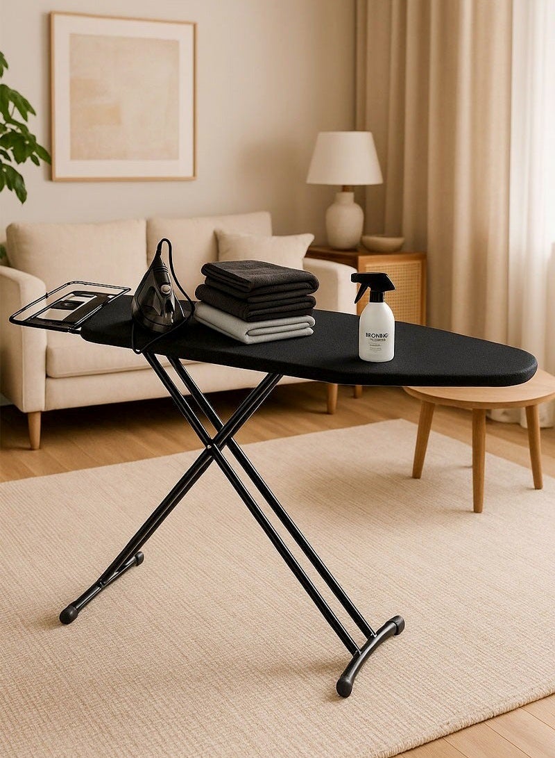 AGD Adjustable Ironing Table with Heat-Resistant Cover, for Home, size 110×34 cm - Image 3