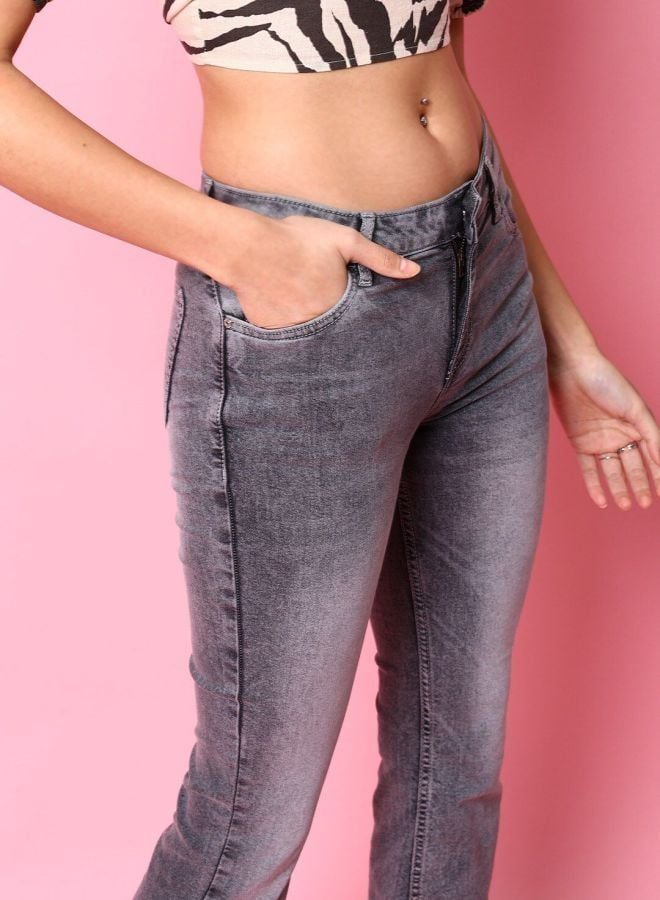 Freehand Women Bootcut Solid High Rise Jeans - Image 4
