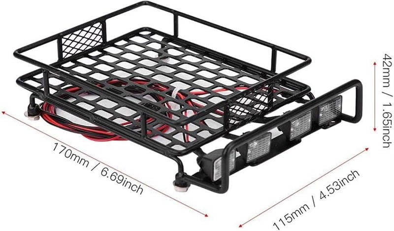 Yurefax حامل أمتعة سقف السيارة يوريفكس مع شريط إضاءة - Image 2