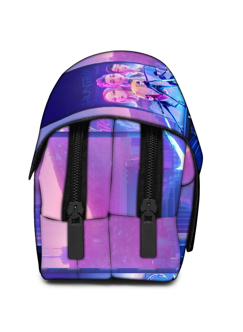 K-POP: Demon Hunting Girl Group Printed Pencil Case Double-Layered for Organized Storage Can Be Gifted to Friends and Fans - Image 3