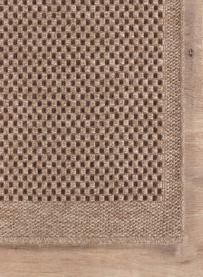 CAMILSON Easy Jute Rug 4x6, Indoor Outdoor Natural Color Fiber Area Rugs for Living Room Patio and Kitchen Rug, Sisal Boho Woven Design, Easy-Cleaning, Washable Outside Carpet Alfombras para(4 x 6) - Image 5