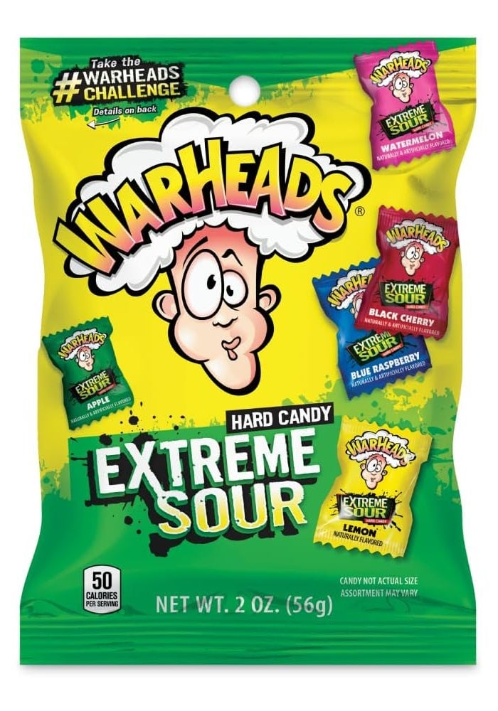 Warheads Extreme Sour Hard Candy 2oz - Image 1