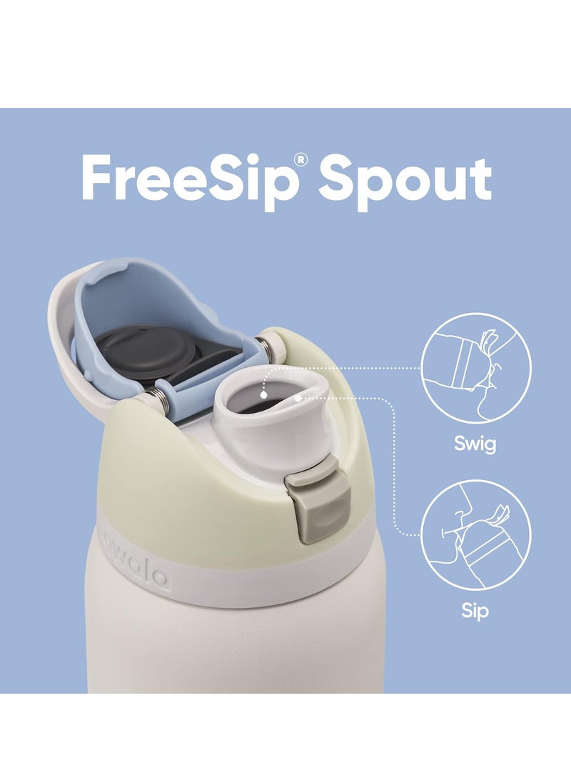 24 Oz. Owala FreeSip Stainless Steel Water Bottle in Ice Breeze