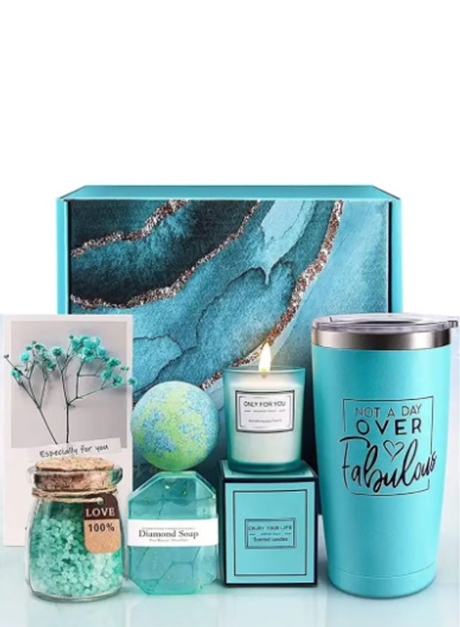 MissTiara Gifts Basket for Women - Birthday Gifts for Women, Relaxing Spa Gift Basket Set, Unique Gift Ideas for Women, Gifts for Mom Sister Best Friend Wife, Coworker Teacher Nurse Gifts for Women - Image 2
