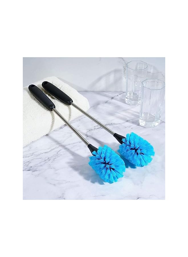 promass Stainless Steel Bottle Cleaning Brush Set, 15 Inch Long Handle for Sports Bottles, Baby Bottles, Mugs, and Tumblers - Image 4