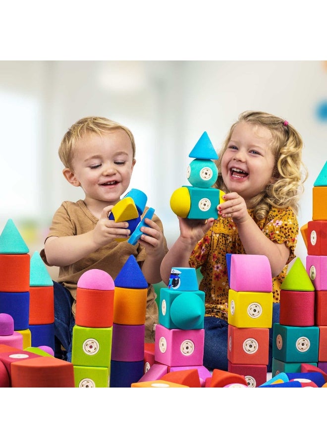 blockaroo - Blockaroo Magnetic Foam Builders Set (50 Pieces) - Image 1